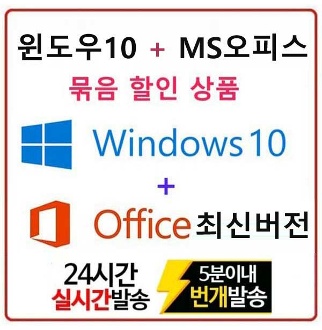 윈도우10 Pro Home 가격동일 이메일10분 총알배송 보장 초간편 설치설명서 티몬