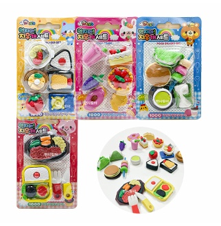 Japanese Food Eraser Sets