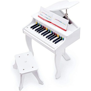 [해외] Hape 매장 방문 쇼핑 Hape Deluxe 화이트 그랜드 피아노 의자가 - 해외구매대행 상품