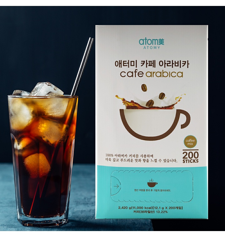 애터미 카페 아라비카 12.1g x 200개 믹스커피 - 티몬 애터미 카페 아라비카 12.1G X 200개 믹스커피 - 티몬