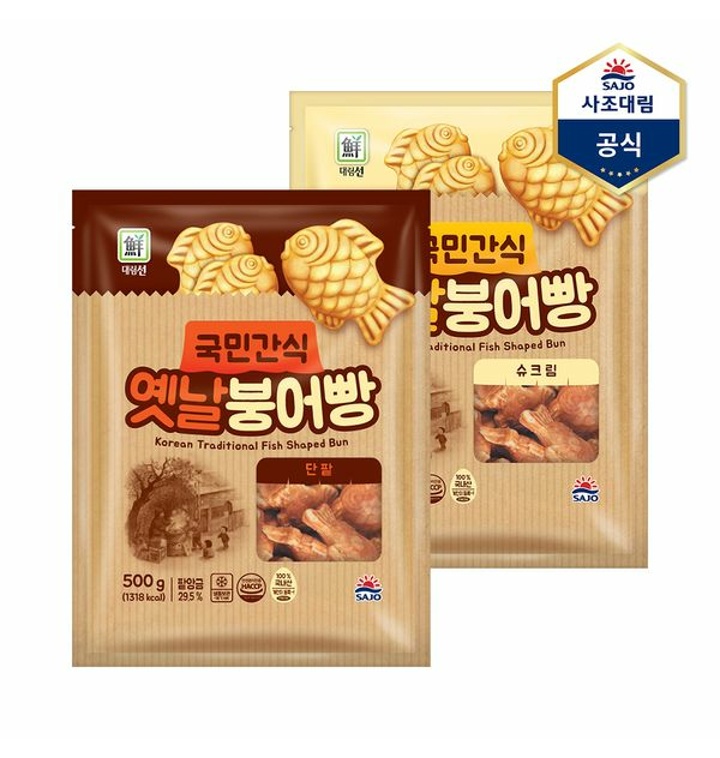 사조대림 대림 국민간식 옛날 단팥붕어빵슈크림붕어빵 400g 3개 골라담기 티몬 3940