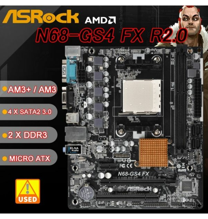 Am Asrock N Gs Fx R Ddr Gb Usb Atx Amd