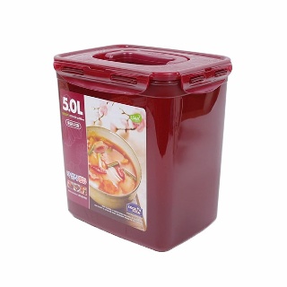 락앤락  김치통 직사각 원핸들 5L HPL828HWN