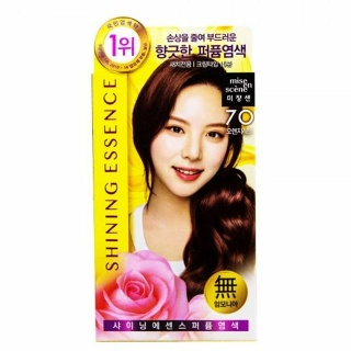 미장센 샤이닝칼라 7O 오렌지레드 / 10개