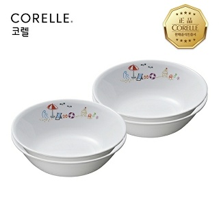 [코렐][코렐]코렐 이지위켄드 면기(대) 4P 세트