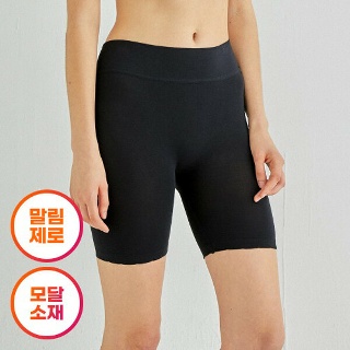 [세컨스킨] 피콧 모달 4부 속바지  NXWOU9042