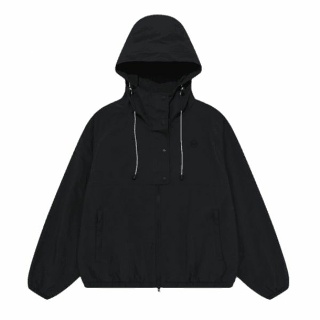 커버낫 우먼 윈드브레이커 자켓 블랙