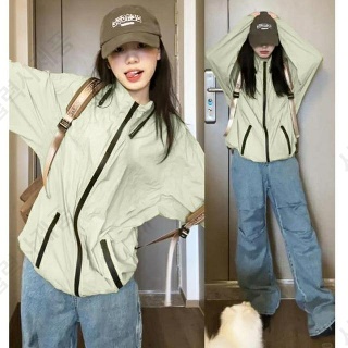 여성 여름 바람막이 방수 점퍼 간절기 경량 코디