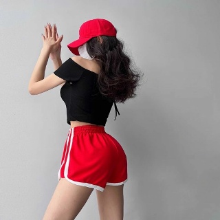 여성 트레이닝 숏팬츠 츄리닝 반바지 여름 운동반바지