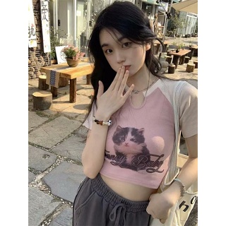 반팔 크롭 배꼽 티 필라테스 운동 요가 동안룩 섹시 헬스 다이어트
