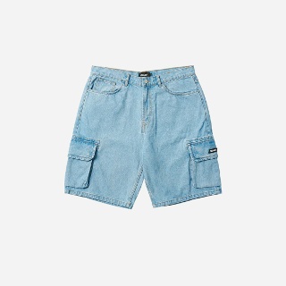 팔라스 배기 카고 쇼츠 데님 - 23SS 반바지 숏츠