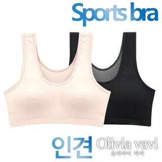 올리비아바비 L~3XL 인견 스포츠브라1종(OBR2503)