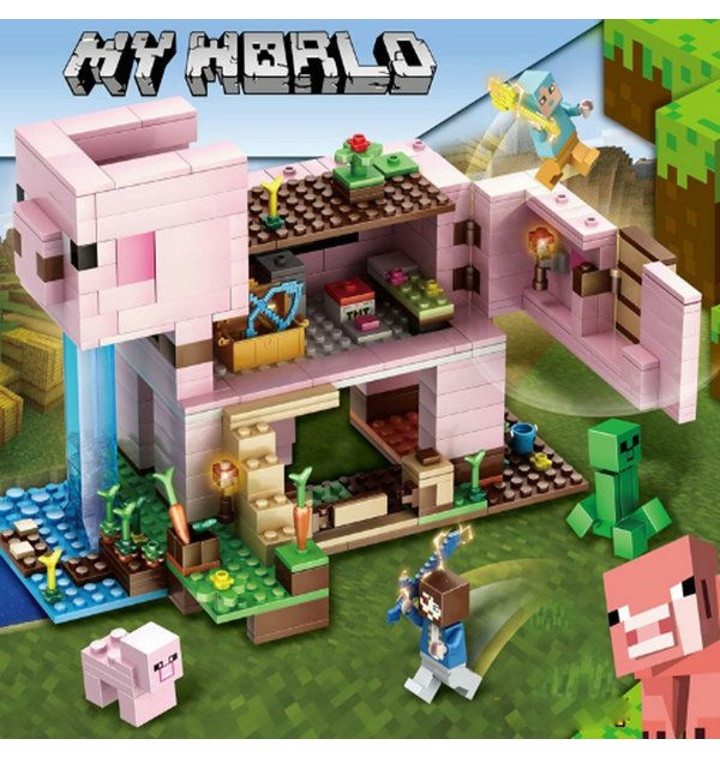 레고 호환 블럭 마인크래프트 시리즈 돼지의 집 21170194054 46 - 티몬