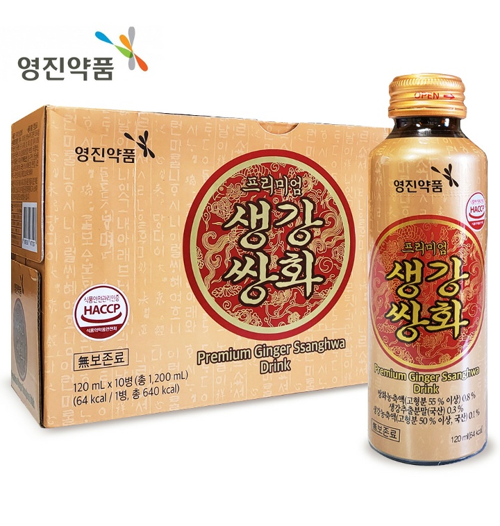 영진약품 프리미엄 생강쌍화 120ml X 10병(1박스) - 티몬 영진약품 프리미엄 생강쌍화 120Ml X 10병(1박스) - 티몬