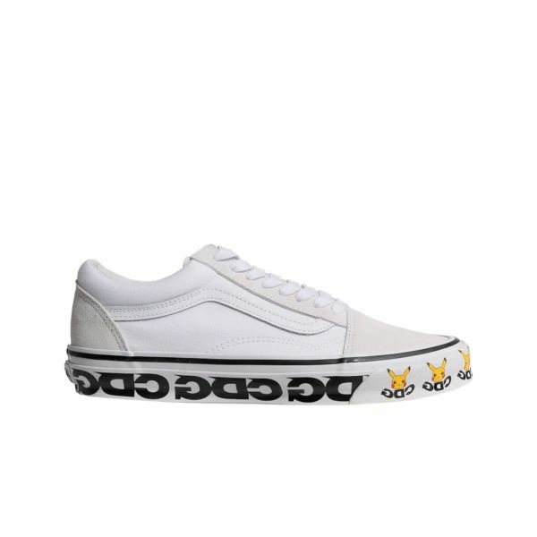 반스 볼트 x CDG 포켓몬 올드스쿨 LX 화이트 Vans Vault Pokemon Old Skool White ...