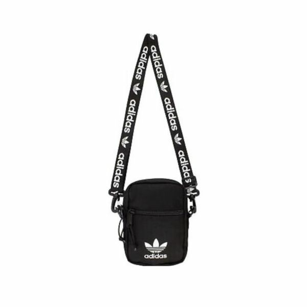 아디다스숄더백 크로스백 Adidas Originals Festival Crossbody Bag, Black/White, One ...