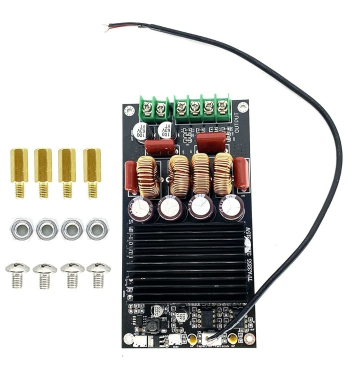 TPA3255 2 x 300W 600W HiFi 파워 앰프 보드 2 채널 고출력 저소음 오디오 앰프 모듈 - 티몬